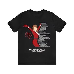 Mariah Carey All I Want For Christmas Is You Tshirt, Merry Christmas Tshirt